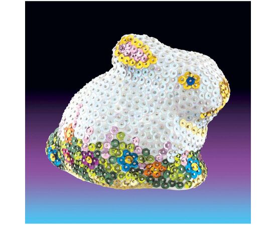 Набор для творчества Sequin Art 3D Rabbit (SA1705), изображение 2 Набор для творчества Sequin Art 3D Rabbit (SA1705), изображение 2