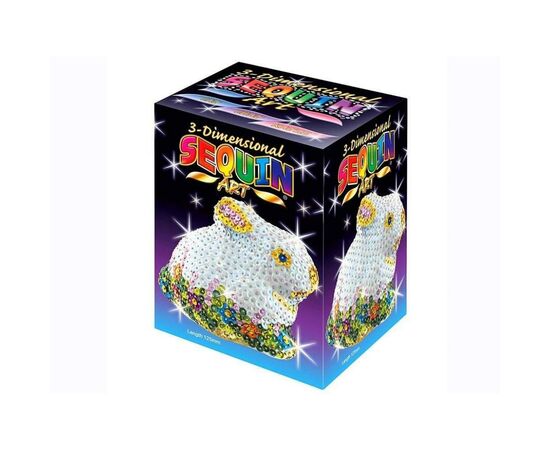 Набор для творчества Sequin Art 3D Rabbit (SA1705), изображение 3 Набор для творчества Sequin Art 3D Rabbit (SA1705), изображение 3