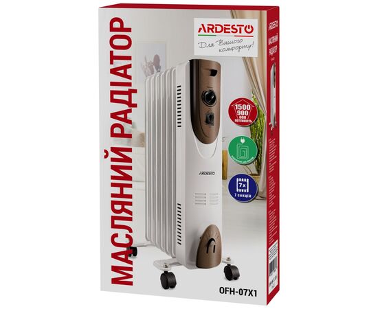 Обогреватель Ardesto OFH-07X1, изображение 10 Обогреватель Ardesto OFH-07X1, изображение 10