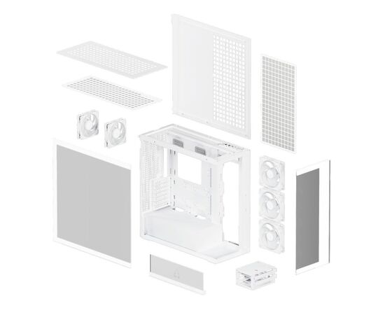 Корпус Arctic XTENDER WHT (ACPCC00014A), изображение 8 Корпус Arctic XTENDER WHT (ACPCC00014A), изображение 8
