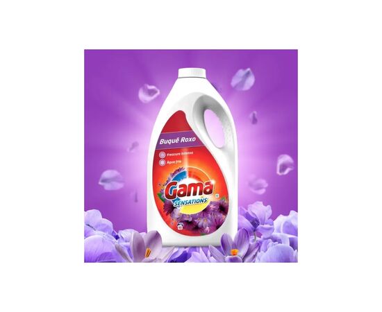 Гель для стирки Gama Buque Roxo С цветочным ароматом 4.05 л (8435495833895), изображение 3 Гель для стирки Gama Buque Roxo С цветочным ароматом 4.05 л (8435495833895), изображение 3