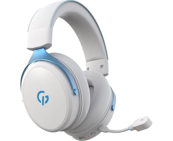 Наушники GamePro Asgard Skadi Wireless White/Blue (HSW191WB), изображение 3 Наушники GamePro Asgard Skadi Wireless White/Blue (HSW191WB), изображение 3