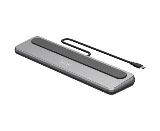 Порт-реплікатор Digitus USB-C > 2xHDMI/1xDP/3xUSB-A/USB-C/RJ54/PD/Audio (DA-70919) Порт-реплікатор Digitus USB-C > 2xHDMI/1xDP/3xUSB-A/USB-C/RJ54/PD/Audio (DA-70919)