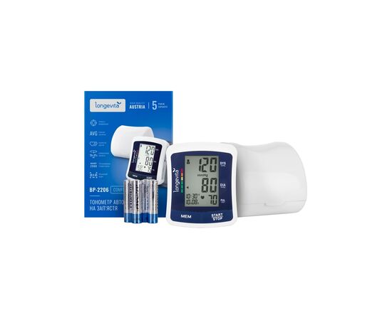 Тонометр Longevita BP-2206, изображение 4 Тонометр Longevita BP-2206, изображение 4