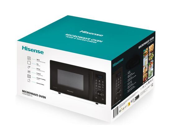 Микроволновая печь Hisense H20MOBSD1H, изображение 6 Микроволновая печь Hisense H20MOBSD1H, изображение 6