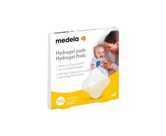 Вкладыш для бюстгальтера Medela Hydrogel Pads гідрогелеві подушечки, 4 шт (008.0052)