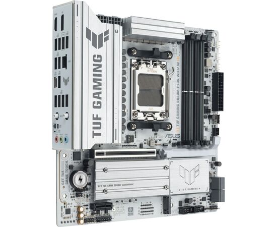Материнская плата ASUS TUF GAMING B850M-PLUS WIFI7 W, изображение 3 Материнская плата ASUS TUF GAMING B850M-PLUS WIFI7 W, изображение 3