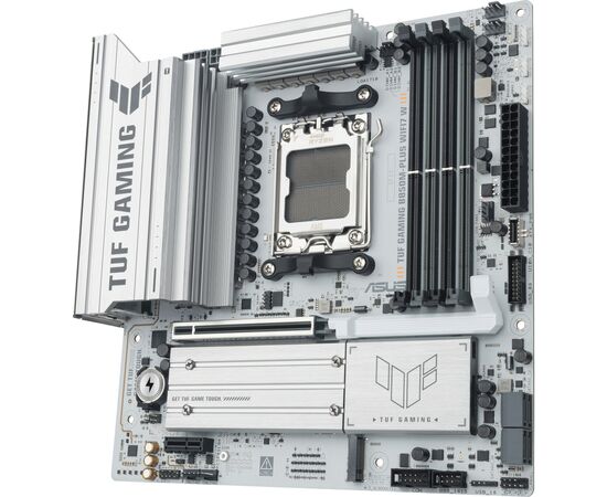 Материнская плата ASUS TUF GAMING B850M-PLUS WIFI7 W, изображение 4 Материнская плата ASUS TUF GAMING B850M-PLUS WIFI7 W, изображение 4