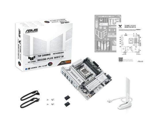 Материнская плата ASUS TUF GAMING B850M-PLUS WIFI7 W, изображение 7 Материнская плата ASUS TUF GAMING B850M-PLUS WIFI7 W, изображение 7