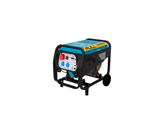 Генератор FULL FDK10000LE3, 3-ф. 230/400V, 7.5kVA/6kW, 12.5 л,, 2 л/ч, пуск: ручной/стартер (FDL8000LE3) Генератор FULL FDK10000LE3, 3-ф. 230/400V, 7.5kVA/6kW, 12.5 л,, 2 л/ч, пуск: ручной/стартер (FDL8000LE3)