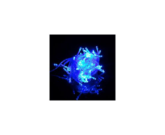 Гирлянда Voltronic 100 LED Діод Blue, 10 м., 8 режимів, прозора (Garl-100LED-10mB) Гирлянда Voltronic 100 LED Діод Blue, 10 м., 8 режимів, прозора (Garl-100LED-10mB)
