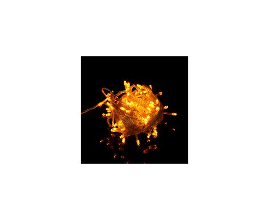 Гирлянда Voltronic 100 LED Діод Yellow, 10 м., 8 режимів, прозора (Garl-100LED-10mY) Гирлянда Voltronic 100 LED Діод Yellow, 10 м., 8 режимів, прозора (Garl-100LED-10mY)