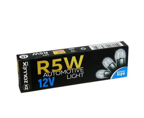 Автолампа Zollex R5W 12V, изображение 2 Автолампа Zollex R5W 12V, изображение 2