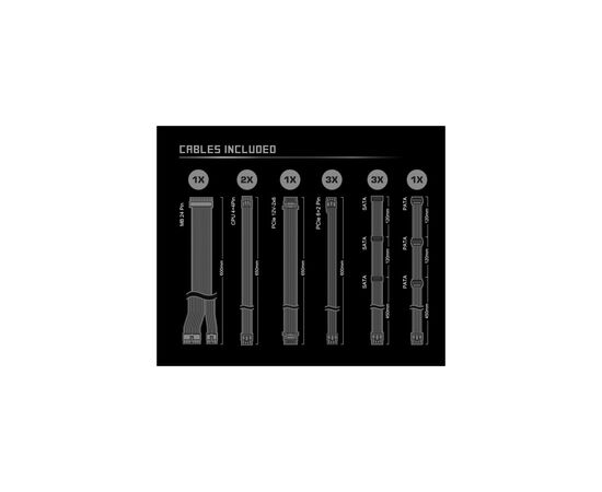 Блок питания ASRock 850W SteelLegend (SL-850G), изображение 7 Блок питания ASRock 850W SteelLegend (SL-850G), изображение 7