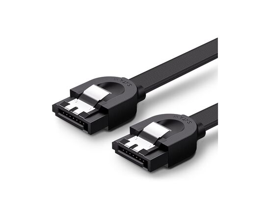 Кабель для передачи данных SATA 3 Data Cable 0.5m US217 Black Ugreen (30796) Кабель для передачи данных SATA 3 Data Cable 0.5m US217 Black Ugreen (30796)