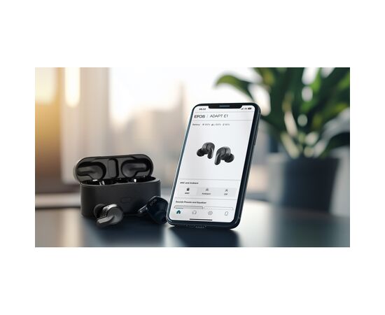 Навушники Epos Adapt E1 Scandinavan Black (1001262), зображення 2