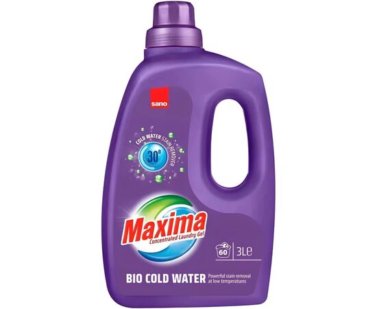 Гель для стирки Sano Bio Cold Water 30°C 3 л (7290102993260) Гель для стирки Sano Bio Cold Water 30°C 3 л (7290102993260)