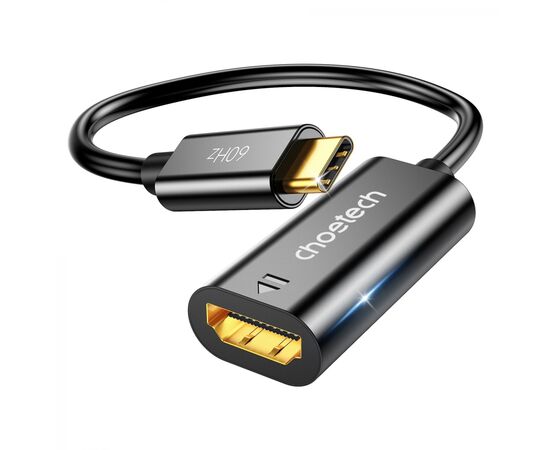 Переходник USB-C to HDMI black Choetech (HUB-H04) Переходник USB-C to HDMI black Choetech (HUB-H04)
