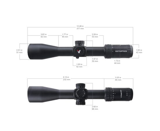 Оптический прицел Vector Optics S4 4-16x44 (30 мм) SFP MDL wire reticle (OPSL16), изображение 8 Оптический прицел Vector Optics S4 4-16x44 (30 мм) SFP MDL wire reticle (OPSL16), изображение 8