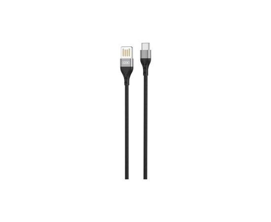 Дата кабель USB 2.0 AM to USB-C 1.0m 2.4A double-sided NB188 gray XO (6920680879700) Дата кабель USB 2.0 AM to USB-C 1.0m 2.4A double-sided NB188 gray XO (6920680879700)