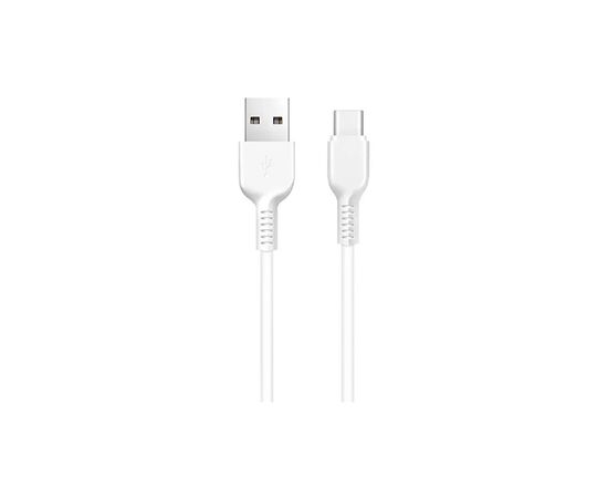Дата кабель USB 2.0 AM to USB-C 1.0m 3A white HOCO (6957531068853) Дата кабель USB 2.0 AM to USB-C 1.0m 3A white HOCO (6957531068853)
