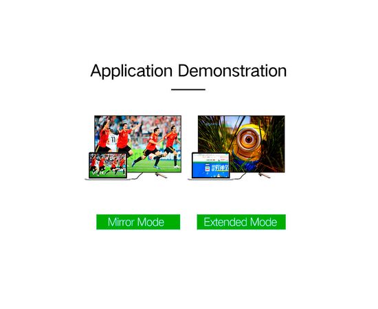 Кабель мультимедийный miniDisplayPort M to DisplayPort M 1.5m MD105 black Ugreen (10477), изображение 6