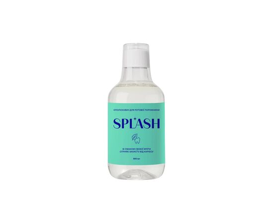 Ополаскиватель для полости рта Splash Со вкусом свежей мяты 300 мл (4820266832230) Ополаскиватель для полости рта Splash Со вкусом свежей мяты 300 мл (4820266832230)