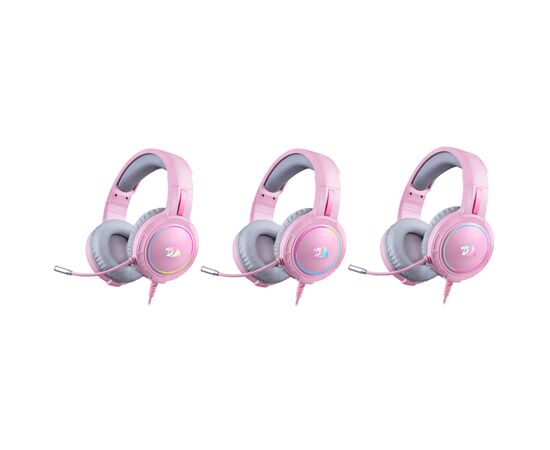 Наушники Redragon Mento USB Pink (71763), изображение 10 Наушники Redragon Mento USB Pink (71763), изображение 10