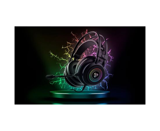 Наушники YENKEE YHP 3035 Shadow USB Black (45015553), изображение 4 Наушники YENKEE YHP 3035 Shadow USB Black (45015553), изображение 4