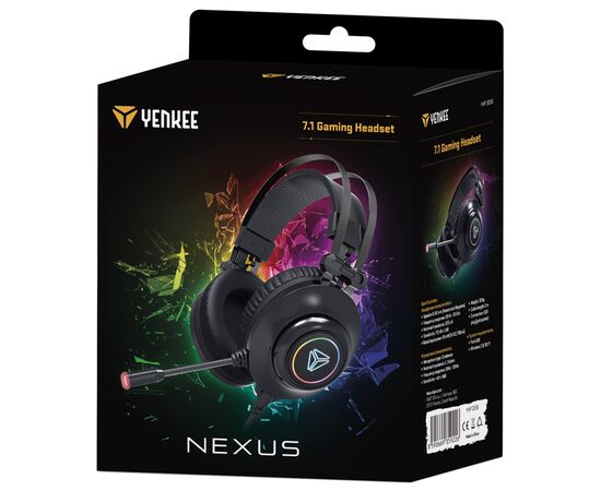 Наушники YENKEE YHP 3036 Nexus USB (35059459), изображение 6 Наушники YENKEE YHP 3036 Nexus USB (35059459), изображение 6