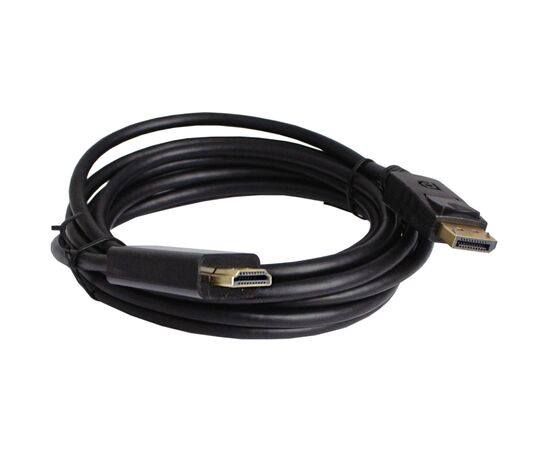 Кабель мультимедийный DisplayPort M to HDMI M 3.0m 4K60Hz black Patron (PN-DP-HDMI-30)