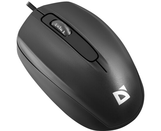 Мишка Defender Alpha MB-507 USB Black (52507), зображення 2 Мишка Defender Alpha MB-507 USB Black (52507), зображення 2