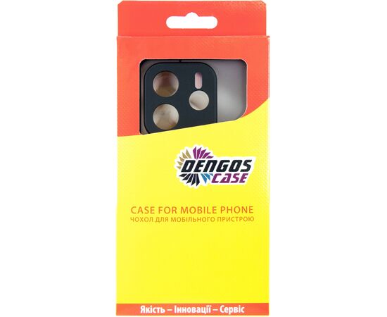 Чехол для мобильного телефона Dengos Matte Xiaomi Redmi Note 14 4G (Black) (DG-TPU-MATT-160), изображение 3 Чехол для мобильного телефона Dengos Matte Xiaomi Redmi Note 14 4G (Black) (DG-TPU-MATT-160), изображение 3
