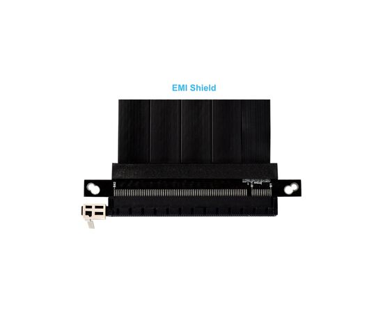 Райзер NZXT 600mm PCIe 4.0 RISER CABLE, Black (G89.PW-PCI-4-60X), изображение 3 Райзер NZXT 600mm PCIe 4.0 RISER CABLE, Black (G89.PW-PCI-4-60X), изображение 3