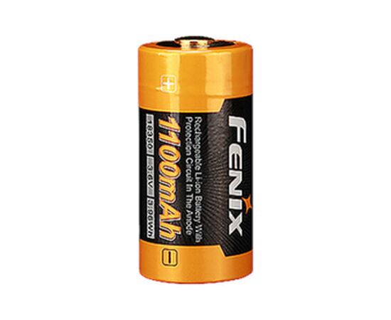 Аккумулятор Fenix 18350 1100 мАг (ARB-L18-1100), изображение 2 Аккумулятор Fenix 18350 1100 мАг (ARB-L18-1100), изображение 2