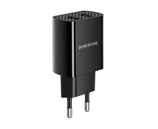 Зарядное устройство BOROFONE BA53A 2xUSB 10.5W black (6931474739131), изображение 2 Зарядное устройство BOROFONE BA53A 2xUSB 10.5W black (6931474739131), изображение 2