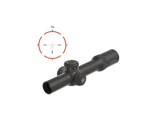 Оптический прицел Vector Optics Continental X10 1-10x28 (34 мм) ED FFP illum. VET-RAR 2 (SCFF-62), изображение 6 Оптический прицел Vector Optics Continental X10 1-10x28 (34 мм) ED FFP illum. VET-RAR 2 (SCFF-62), изображение 6