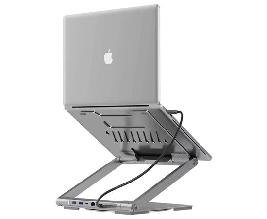 Подставка для ноутбука Canyon Laptop Stand with Detachable Hub OnStand 2 (6-in-1 Hub) (CNS-SDS2), изображение 12 Подставка для ноутбука Canyon Laptop Stand with Detachable Hub OnStand 2 (6-in-1 Hub) (CNS-SDS2), изображение 12