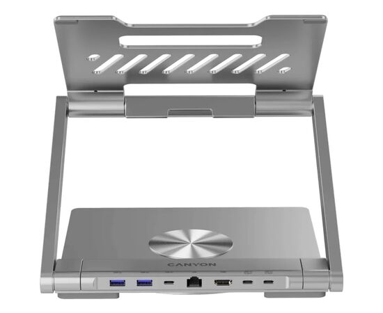 Подставка для ноутбука Canyon Laptop Stand with Detachable Hub OnStand 2 (6-in-1 Hub) (CNS-SDS2), изображение 5 Подставка для ноутбука Canyon Laptop Stand with Detachable Hub OnStand 2 (6-in-1 Hub) (CNS-SDS2), изображение 5
