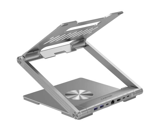 Подставка для ноутбука Canyon Laptop Stand with Detachable Hub OnStand 2 (6-in-1 Hub) (CNS-SDS2), изображение 6 Подставка для ноутбука Canyon Laptop Stand with Detachable Hub OnStand 2 (6-in-1 Hub) (CNS-SDS2), изображение 6