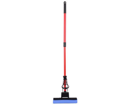 Швабра Idea Home З одинарним віджимом (DS-1311 Single roller Blue-Red), зображення 2 Швабра Idea Home З одинарним віджимом (DS-1311 Single roller Blue-Red), зображення 2