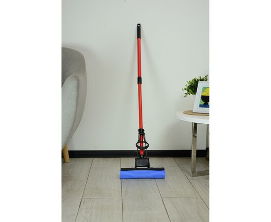 Швабра Idea Home З одинарним віджимом (DS-1311 Single roller Blue-Red), зображення 5 Швабра Idea Home З одинарним віджимом (DS-1311 Single roller Blue-Red), зображення 5