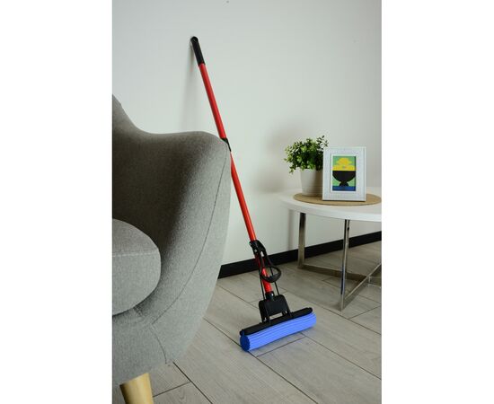 Швабра Idea Home З одинарним віджимом (DS-1311 Single roller Blue-Red), зображення 9 Швабра Idea Home З одинарним віджимом (DS-1311 Single roller Blue-Red), зображення 9
