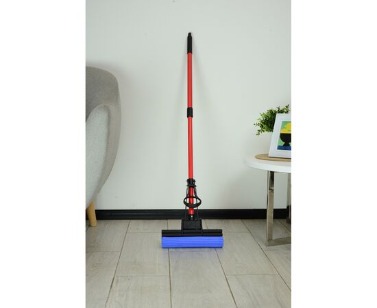 Швабра Idea Home З подвійним віджимом (DS-1311 Double roller Blue-Red), зображення 4 Швабра Idea Home З подвійним віджимом (DS-1311 Double roller Blue-Red), зображення 4