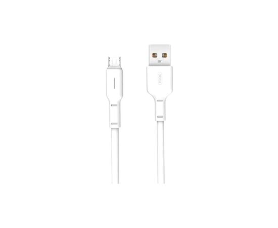 Дата кабель USB 2.0 AM to Micro 5P 1.0m 3A NB112 white XO (6920680863730) Дата кабель USB 2.0 AM to Micro 5P 1.0m 3A NB112 white XO (6920680863730)