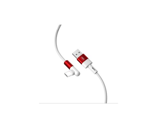 Дата кабель USB 2.0 AM to USB-C 1.0m 90° corner NB152 white XO (6920680872503) Дата кабель USB 2.0 AM to USB-C 1.0m 90° corner NB152 white XO (6920680872503)
