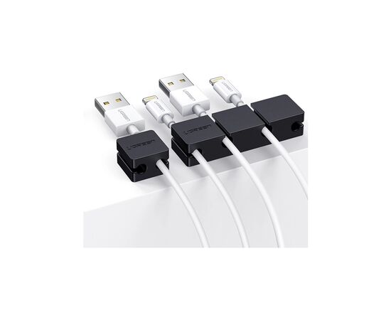 Держатель для кабеля Ugreen LP208 Cable Holder Clips Black (70585), изображение 2 Держатель для кабеля Ugreen LP208 Cable Holder Clips Black (70585), изображение 2