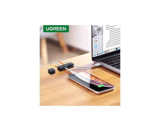 Держатель для кабеля Ugreen LP208 Cable Holder Clips Black (70585), изображение 3 Держатель для кабеля Ugreen LP208 Cable Holder Clips Black (70585), изображение 3