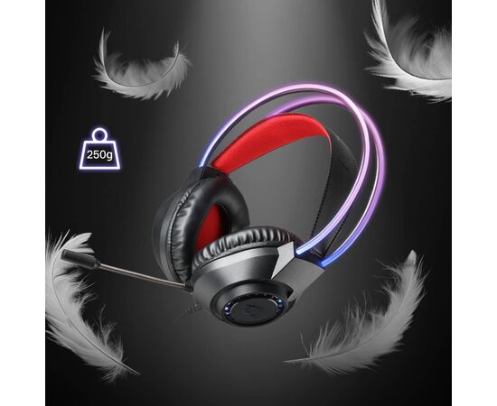 Наушники Redragon Scream H231 USB Black (71931), изображение 5 Наушники Redragon Scream H231 USB Black (71931), изображение 5