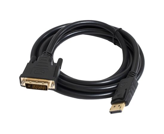 Кабель мультимедийный DisplayPort M to DVI M 1.8m 24+1pin Patron (CAB-PN-MUL-DP-DVI-18)